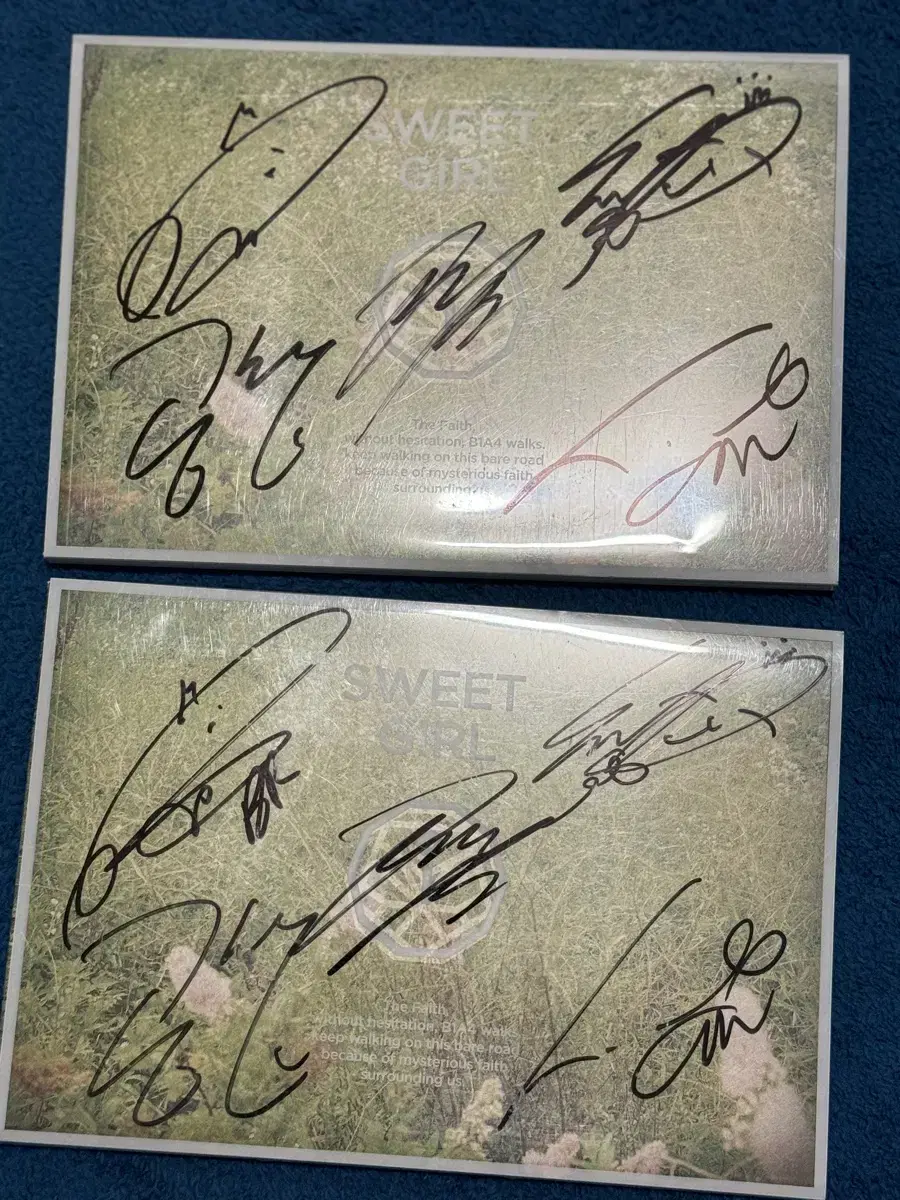 B1A4 Sandeul 2AM Jo Kwon Infinite H Sungkyu Mamamoo Signed CD