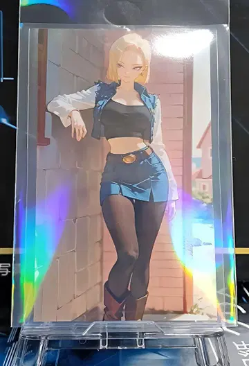 애니캐릭터 명함 카드 size