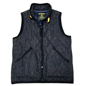새상품급 Harris Tweed 충전솜 베스트 심플리시티 플러스 40 울