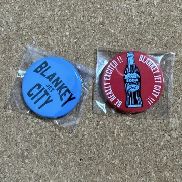 BLANKEY JET CITY 블랑키 캔뱃지 2개 세트