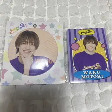소년 닌자 모토키 와쿠 캔뱃지 프로필 카드