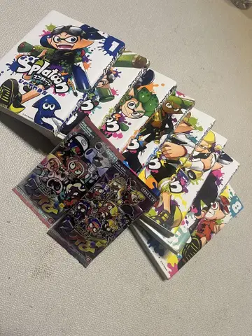Splatoon 8권 세트 카드 포함