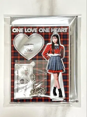 ONE LOVE ONE HEART 후지사키 아오이 깃털 아크릴 스탠드