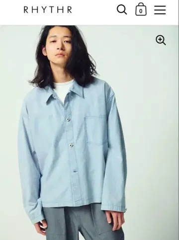 RHYTHR 리즐 1stTYPE FADED 셔츠 재킷 L