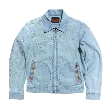 90s HYSTERICS 히스테릭스 데님 자켓 자수