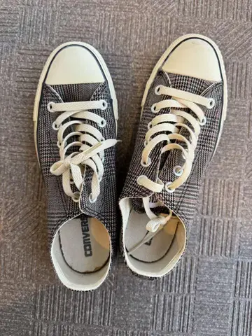CONVERSE ALL STAR 체크 무늬 스니커즈