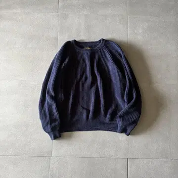 80's eddie bauer 코튼 니트