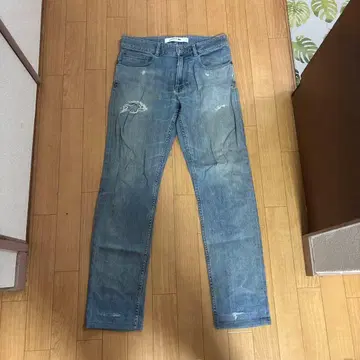LACOSTE 슬림핏 데님 W30 L34