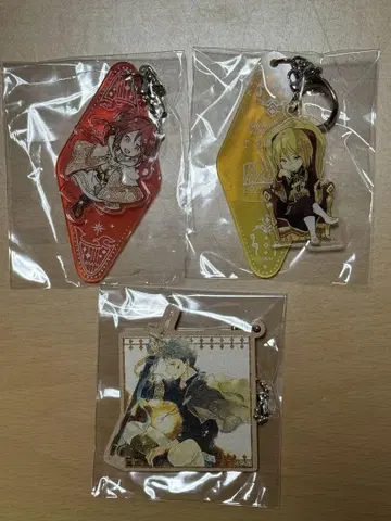 빨강머리 백설공주 만복 가챠 2 키링 세트