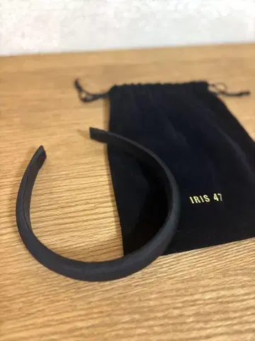 IRIS 47 블랙 헤어밴드