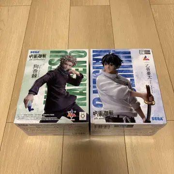 [ 미개봉 새상품 ] 주술회전 5주년 피규어 2종 세트 라운드원 한정판