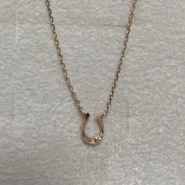 ete K10 말굽 목걸이 다이아몬드