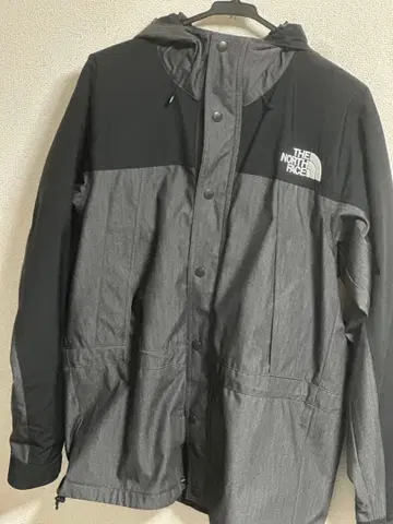 THE NORTH FACE 마운틴 후드티 L 사이즈 데님/블랙