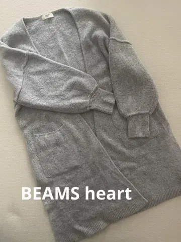BEAMS HEART 롱 가디건