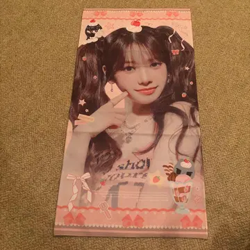 aespa 카리나 슬로건 타월 응원 슬로건