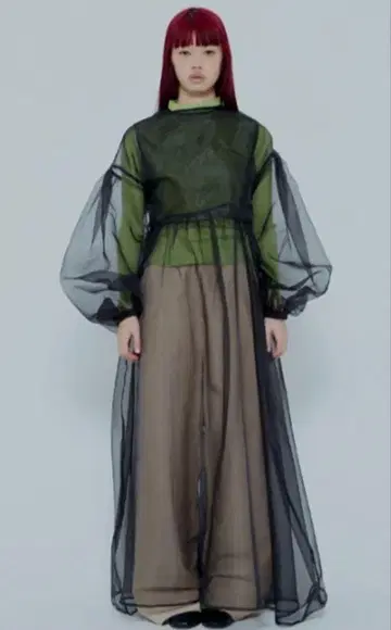 [ 새상품 미사용 ] AMAIL Angel eary dress 블랙