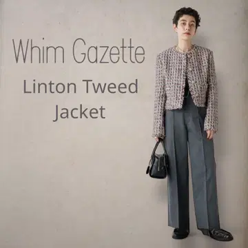 [ 미사용 새상품 ] Whim Gazette LINTON 트위드 자켓