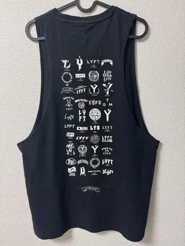 LYFT 5주년 기념 탱크탑 XL 골드짐
