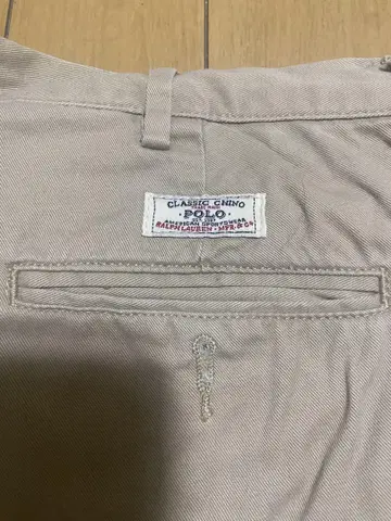 Polo Classic Chino 베이지 치노 팬츠 34/30