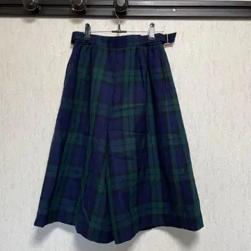 [ McGREGOR ] 맥레거 팬츠 가우초 팬츠 체크 무늬