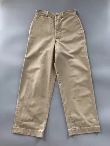 50s U.S.ARMY M-45 30 x 33 실물 미군 치노 요소 버튼