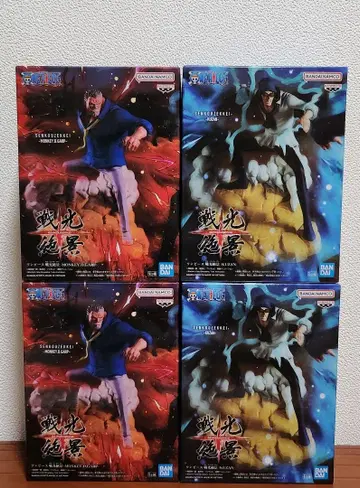 [원피스] 전광절경 가프 & 쿠잔 피규어 4체 세트