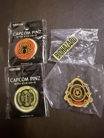 바이오하자드 biohazard 4점 미개봉 핀즈 레어 희귀 모음