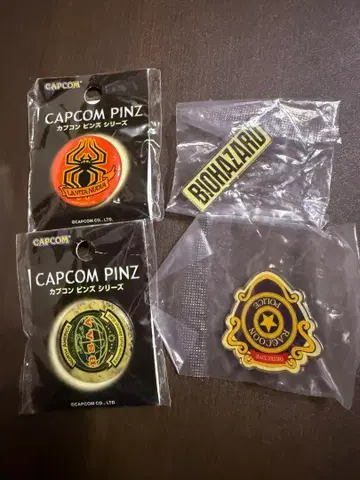 바이오하자드 biohazard 4점 미개봉 핀즈 레어 희귀 모음