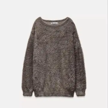 ZARA 인조 모피 니트 S 사이즈 마미코 씨
