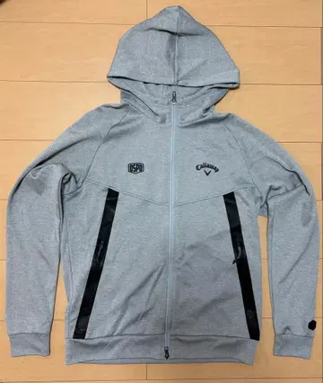 캘러웨이 후드 부착 집업 스웨터 L