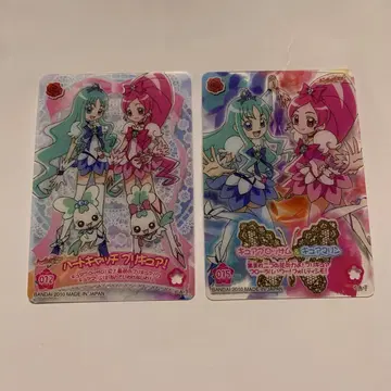 하트캐치 프리큐어 카드(012,015)