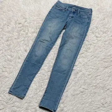 [ c6360 ] GU 데님 청바지 블루 스트레치