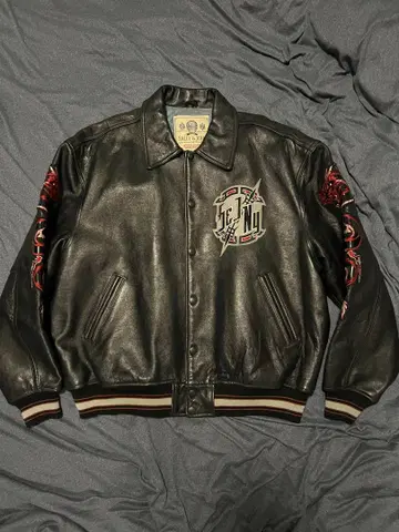 Sally&john 가죽 자켓 xxl