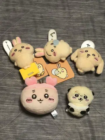 치이카와 토끼투성이 복권 E상 인형 배지 마스코트 봉제 인형