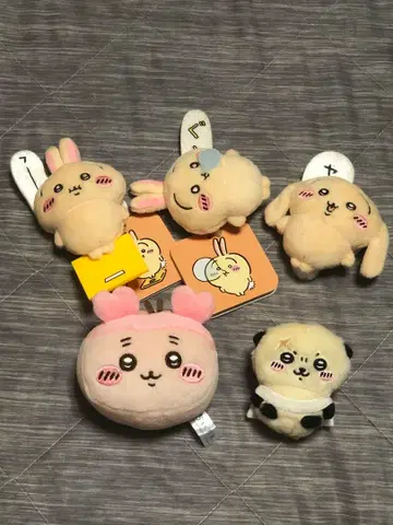 치이카와 토끼투성이 복권 E상 인형 배지 마스코트 봉제 인형