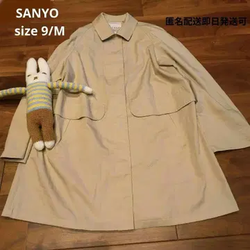 SANYO 베이지 트렌치코트 9/M