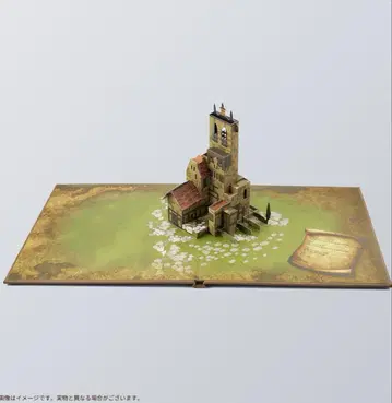 파이널 판타지 택틱스 컬렉터즈 BOX 팝업 아트와 시트