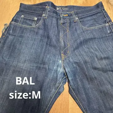 00s BAL 포켓 프린지 데님 M