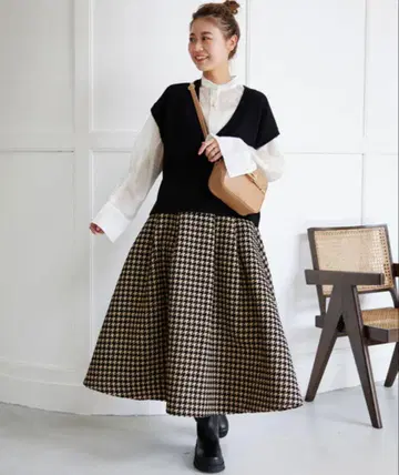 새상품 journal standard relume 자카드 태그 스커트