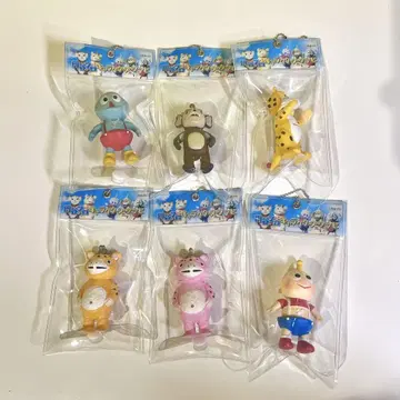츠부라야 프로덕션 캐릭터 소프트 비닐 볼체인 마스코트 전 6종 컴플리트