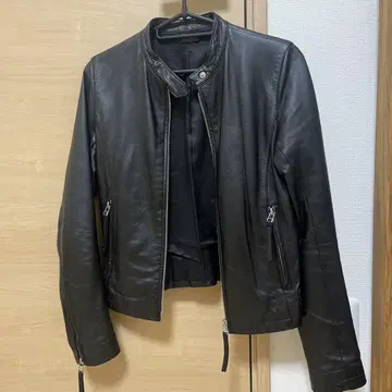 moussy 라이더스 가죽 자켓