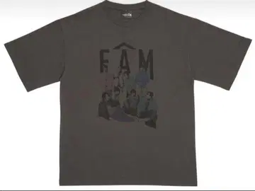 timelesz FAM T셔츠 차콜 그레이