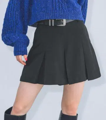 블랙 모드 버클 벨트