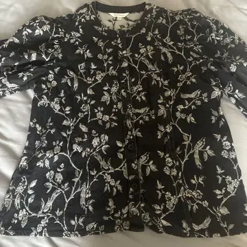 MOUSSY 데님풍 블라우스