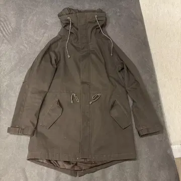 OKIRAKU 브라운 모즈 코트
