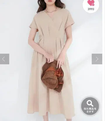 노카라 고급 카슈쿨 원피스