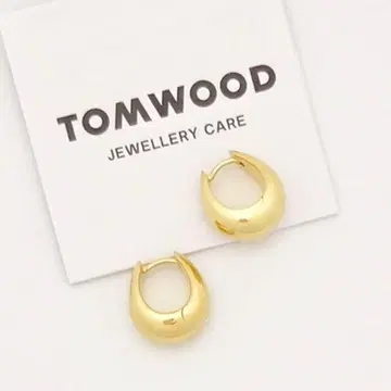 TOMWOOD 톰우드 귀걸이 아이스 후프 스몰 골드