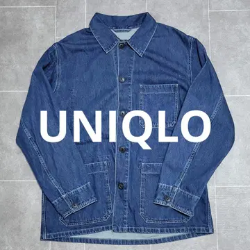 컨디션 최상 UNIQLO XL 데님 자켓 데님 블루종
