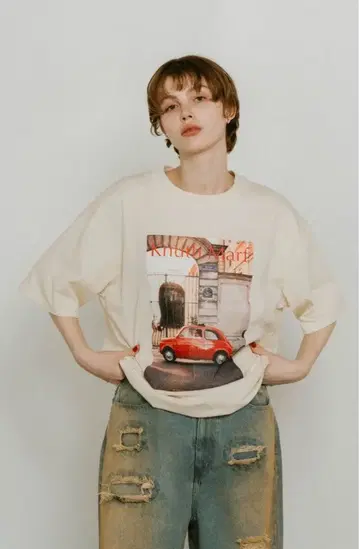 Knuth Marf vintage print T shirt(unisex)