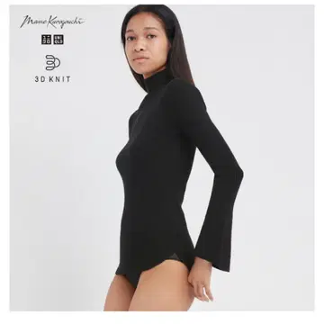 UNIQLO 3D 리브 하이넥 스웨터 (긴팔) XXL 빅 사이즈